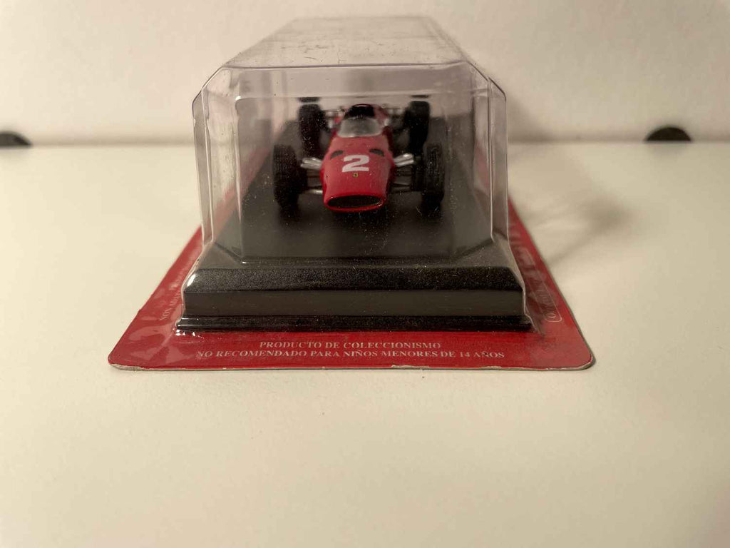 Ferrari 512 F1 rojo número 2 de 1965 - Fórmula 1 - John Surtees