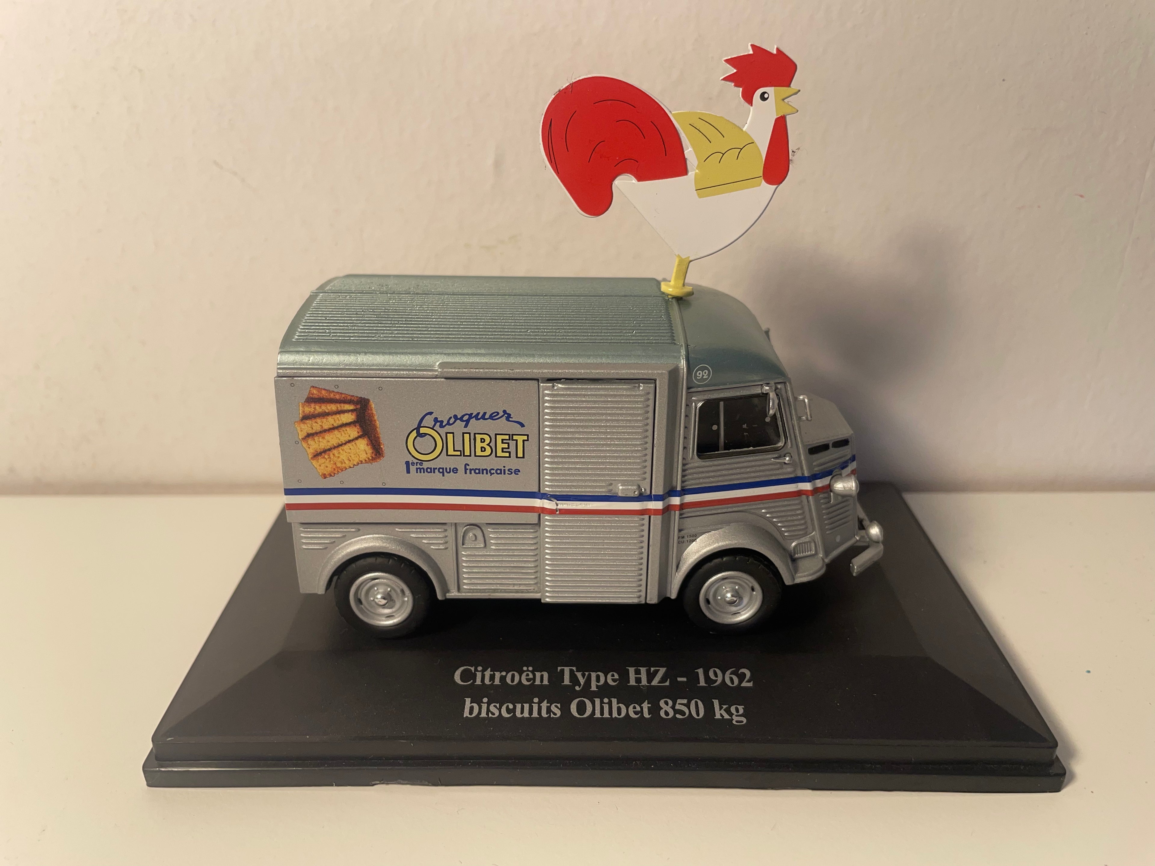 Citroën type HZ uit 1962 OLIBET koekjes 850 kg
