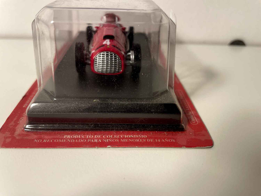 Ferrari 275 F1 czerwony numer 4 z 1950 roku - Formuła 1 - Alberto Ascari
