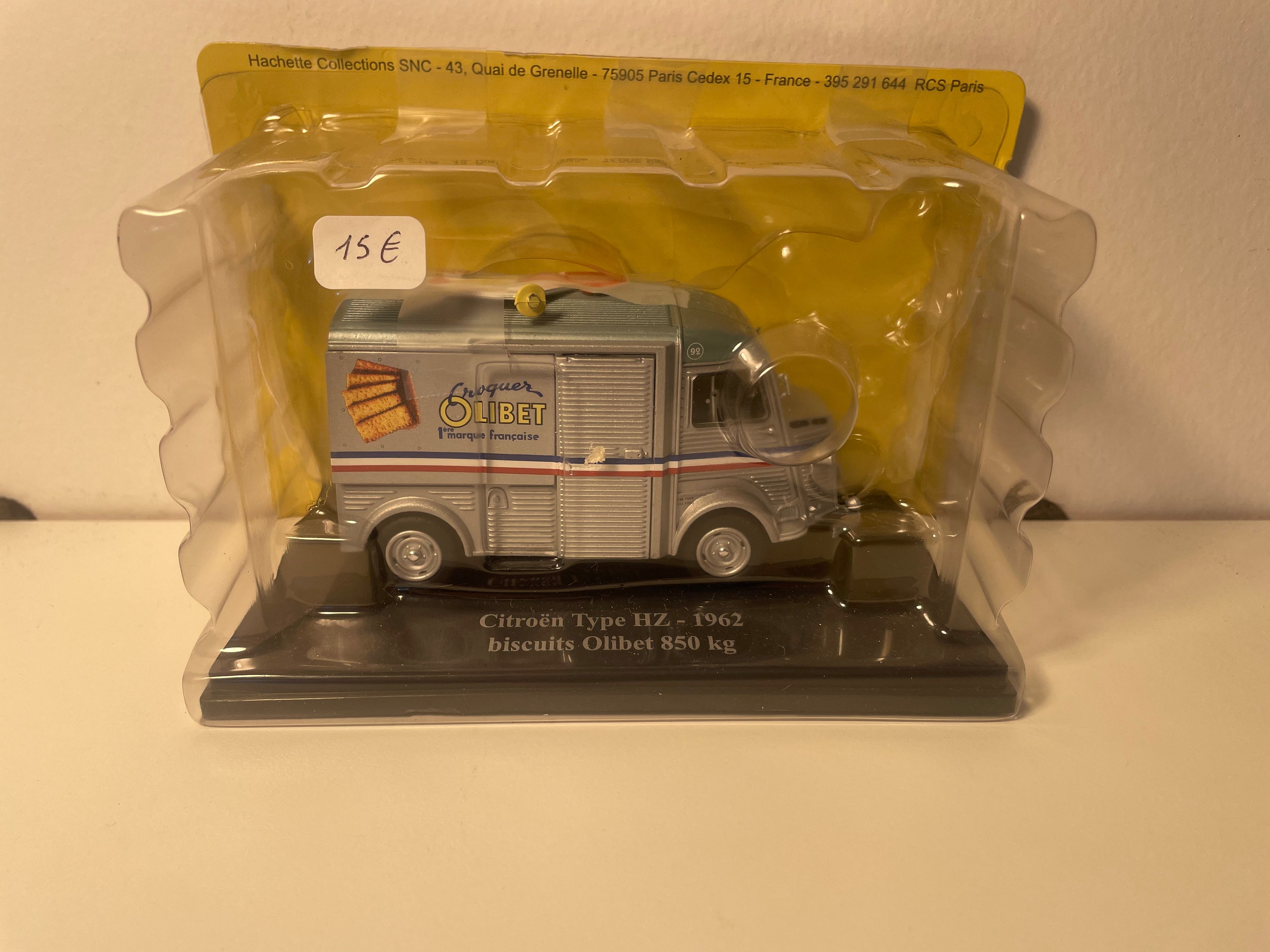 Citroën type HZ uit 1962 OLIBET koekjes 850 kg