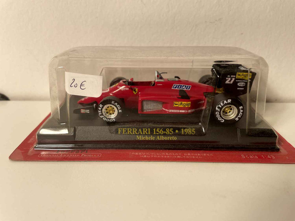 Ferrari 156-85 rout Nummer 27 vu 1985 - Formel 1 (Altaya)
