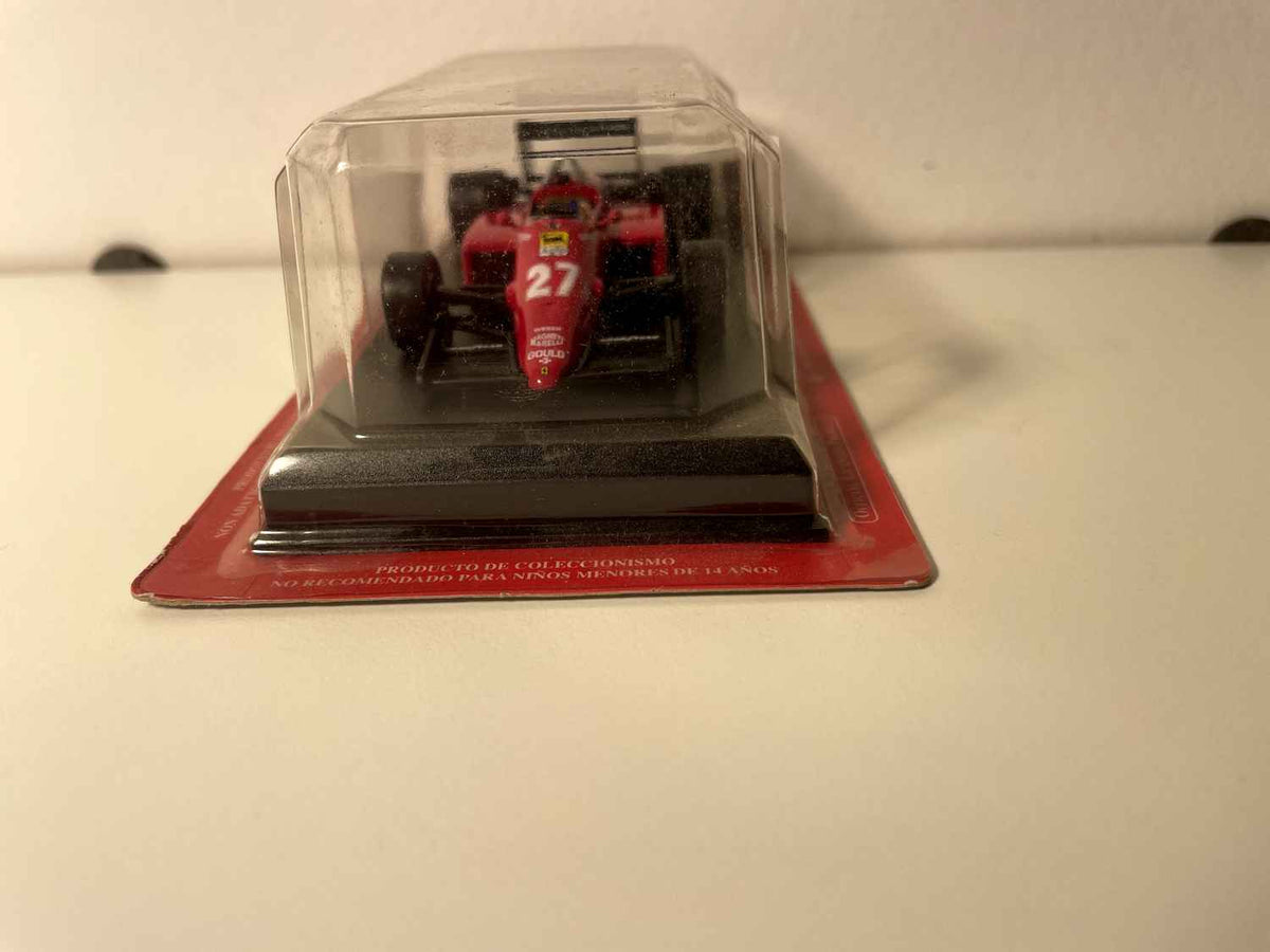 Ferrari 156-85 rood nummer 27 uit 1985 - Formule 1 (Altaya)