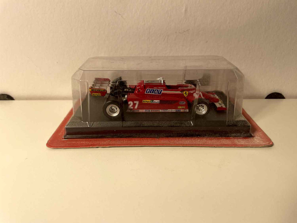 Ferrari 126CK rojo número 27 de 1981 - Fórmula 1 (Altaya)