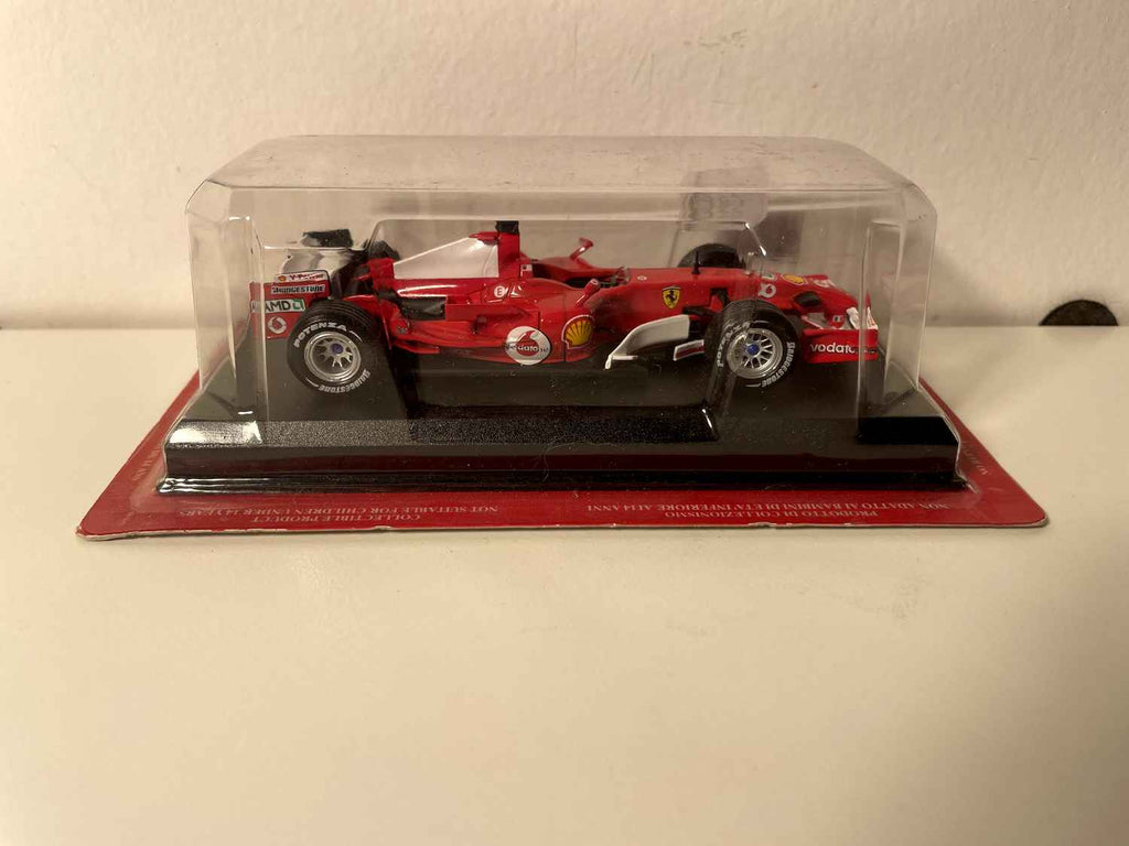 Ferrari 248 F1 rout Nummer 6 vum 2006 - Formel 1 (Altaya)