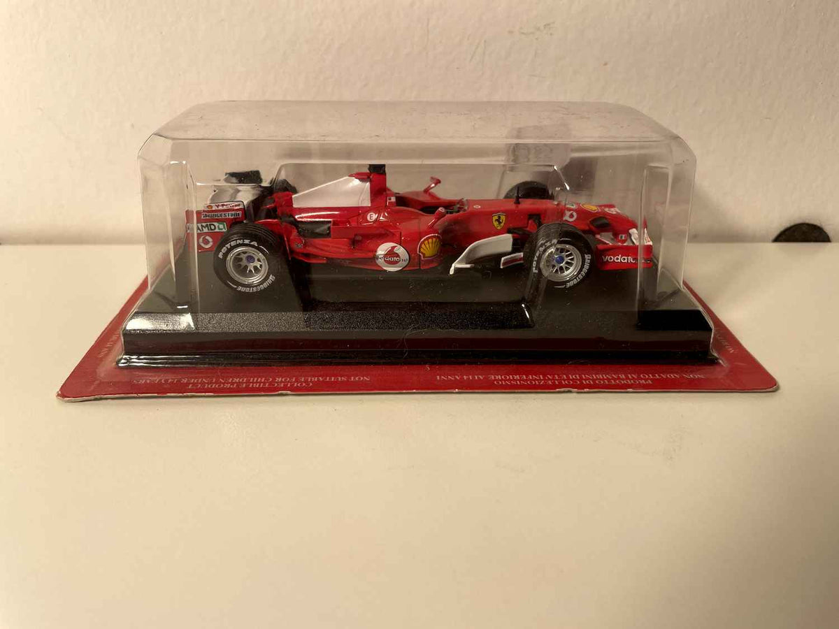 Ferrari 248 F1 rode nummer 6 van 2006 - Formule 1 (Altaya)