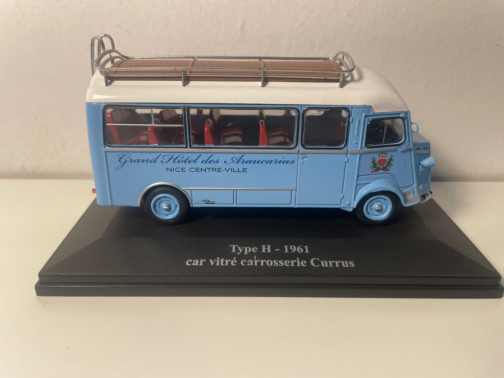 Citroën type H car with glass bodywork Currus (grand hotel des Araucarias in Nice)