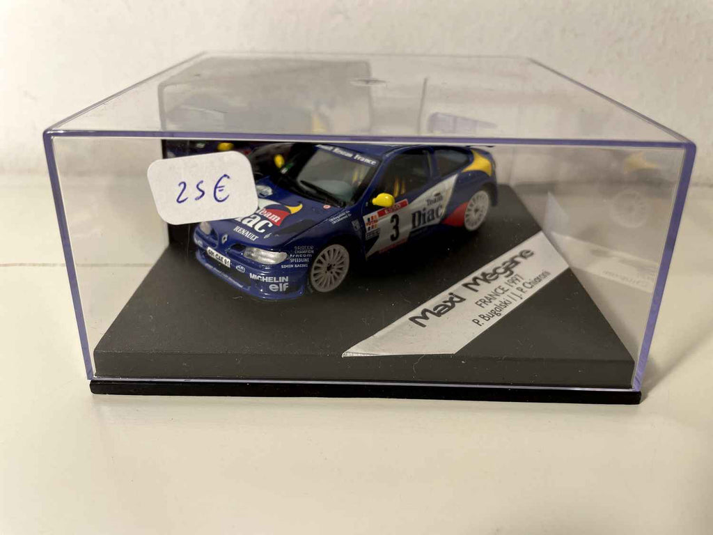 Renault Maxi Mégane blaue Nummer 3 Frankreich 1997 (quadratische Box) - Vitesse