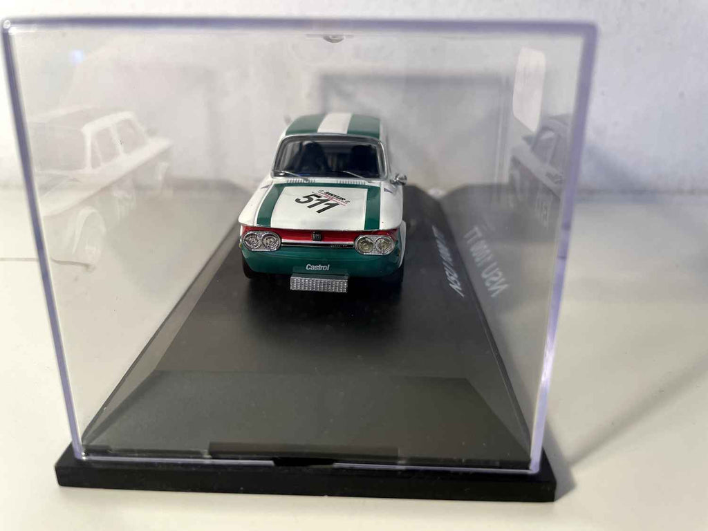 NSU 1000 TT rajdowa biała i zielona z numerem 511 - SCHUCO