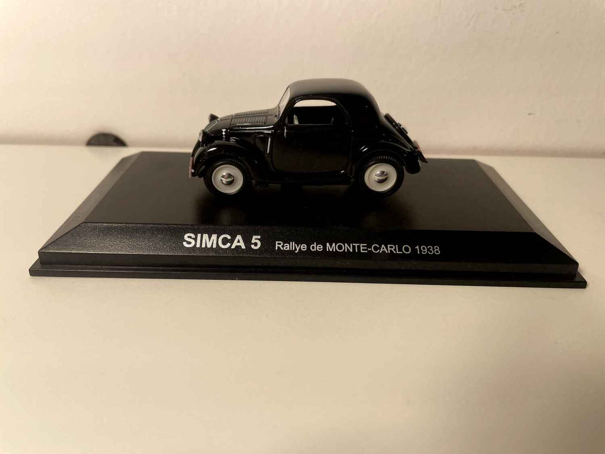 Simca 5 schwarz - Rallye von Monte-Carlo 1938 - Norev