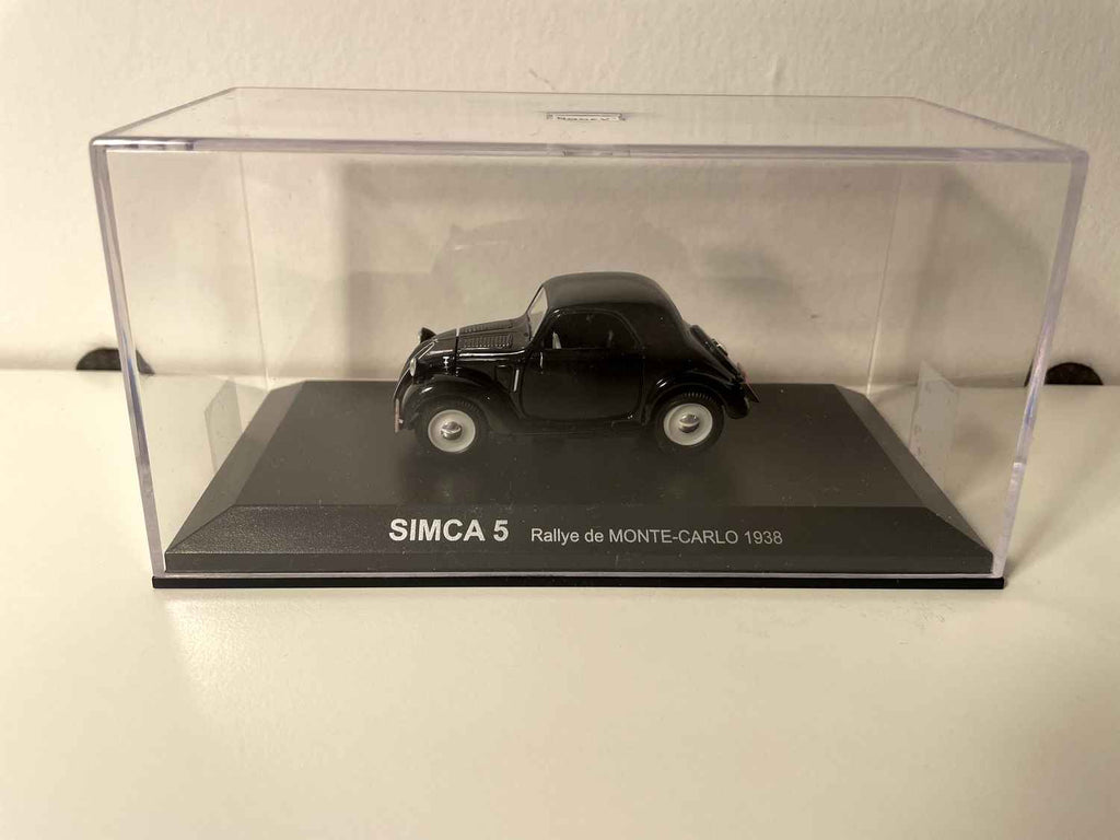 Simca 5 schwarz - Rallye von Monte-Carlo 1938 - Norev