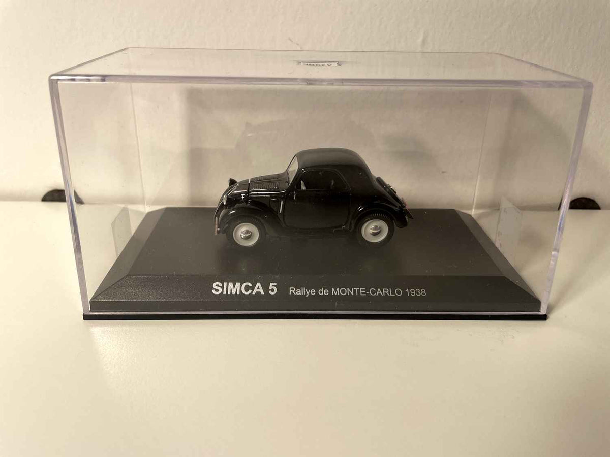 Simca 5 schwarz - Rallye von Monte-Carlo 1938 - Norev