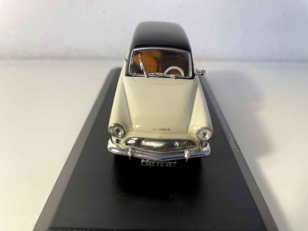 Simca Aronde P60 Ranch beige con tetto nero - NOREV