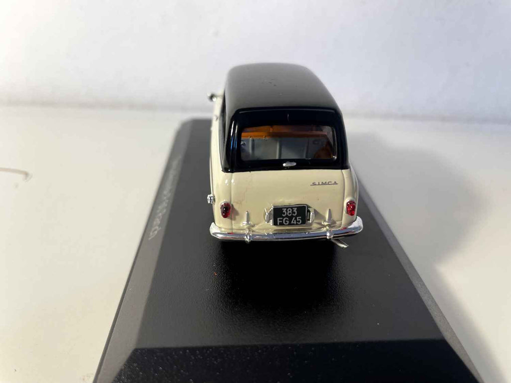 Simca Aronde P60 Ranch beige con tetto nero - NOREV