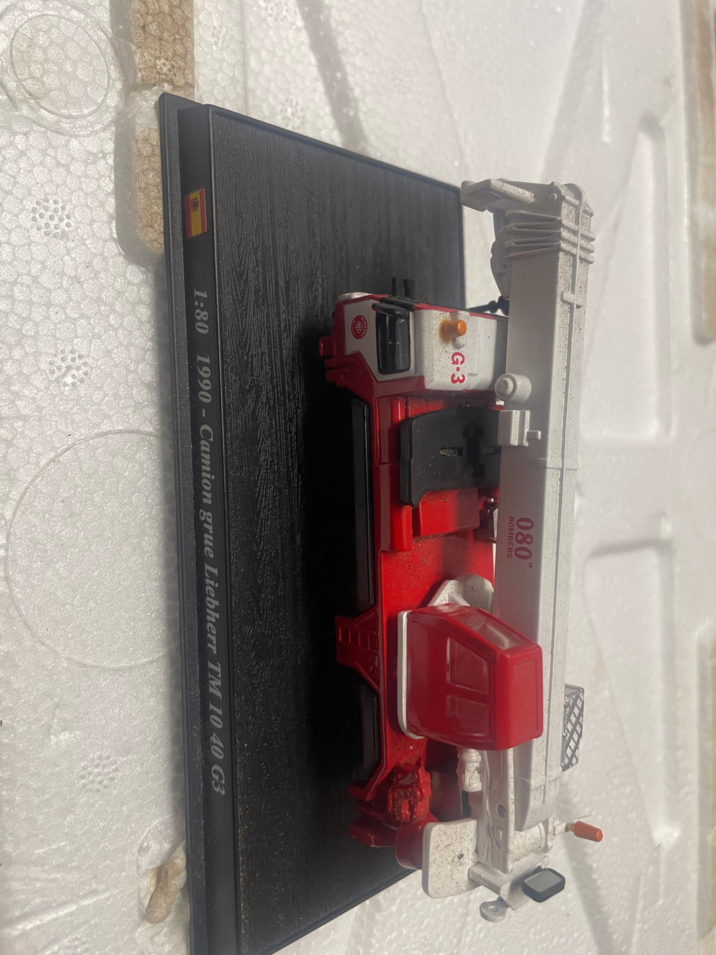 Véhicules de pompiers (lot de 26 véhicules): EN L'ETAT