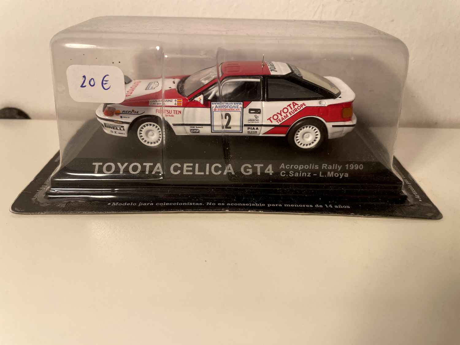Toyota Celica GT4 - Rajd Akropolu z 1990 roku
