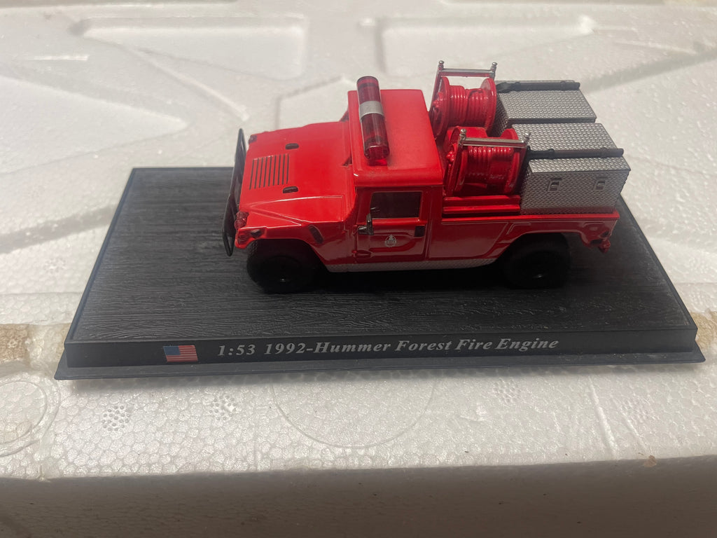 Véhicules de pompiers (lot de 26 véhicules): EN L'ETAT