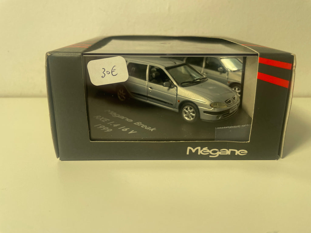 Renault Mégane Break RXE 1.4 16V cinza de 1999 - VITESSE (caixa quadrada)