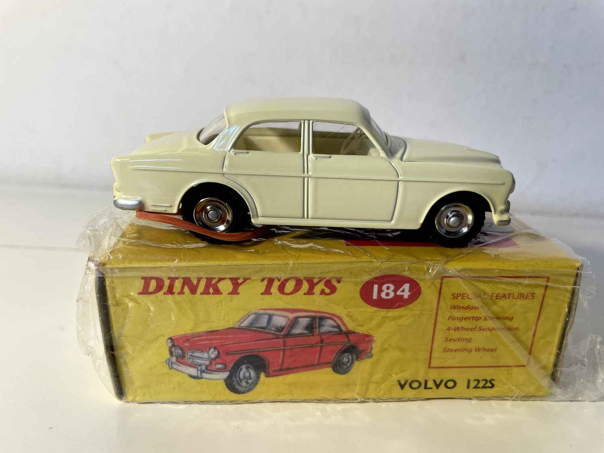 Volvo 122S beżowy/kremowy Dinky-Toys (Edycje Atlas) z pudełkiem