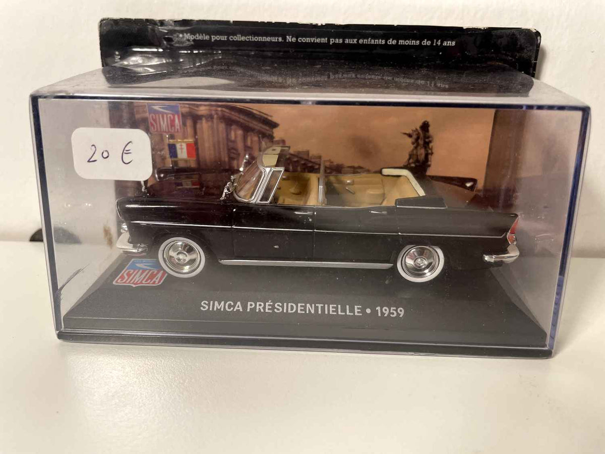 Schwaarz SIMCA Presidential vun 1959