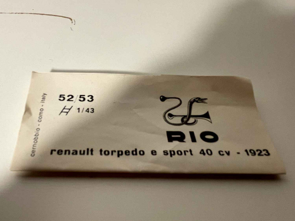 Renault Torpédo E Sport 40 cv bordowy i beżowy dach z 1923 roku - RIO