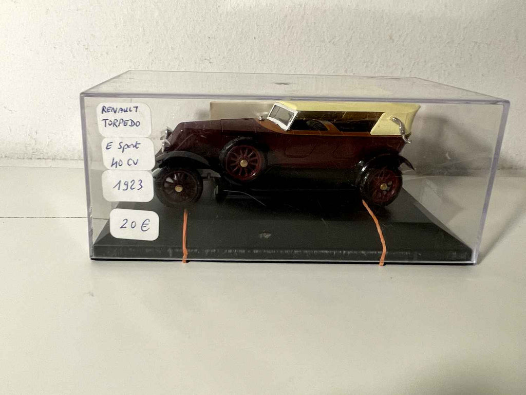 Renault Torpédo E Sport 40 cv bordowy i beżowy dach z 1923 roku - RIO