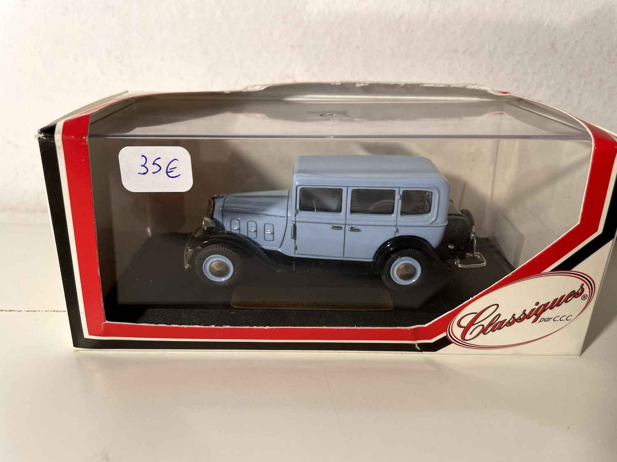 1934 Blue Renault Monaquatre (Classics Collection by C.C.C.)