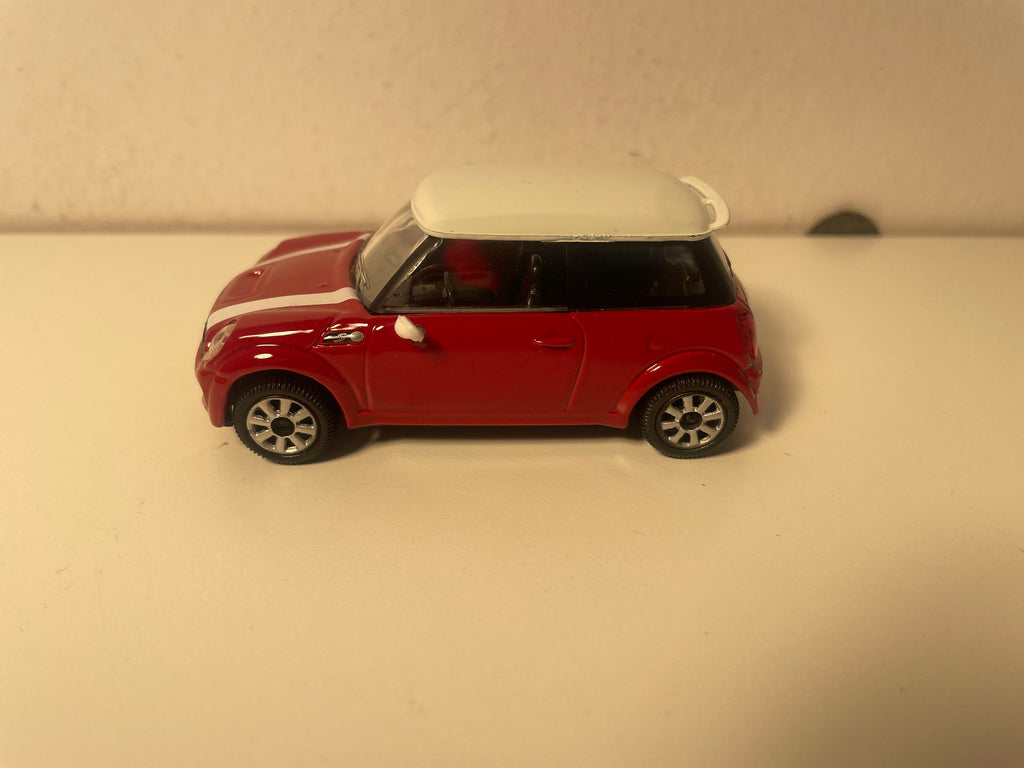 Mini Cooper S Red with Off-White Roof - BURAGO