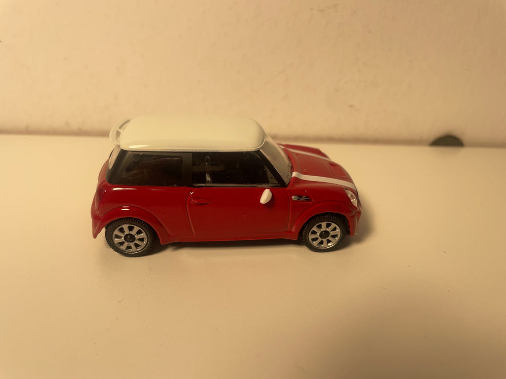 Mini Cooper S Red with Off-White Roof - BURAGO
