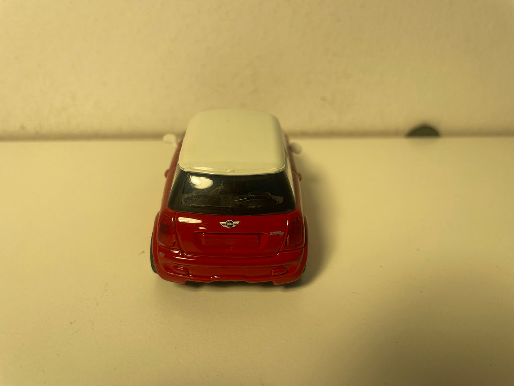 Mini Cooper S Red with Off-White Roof - BURAGO