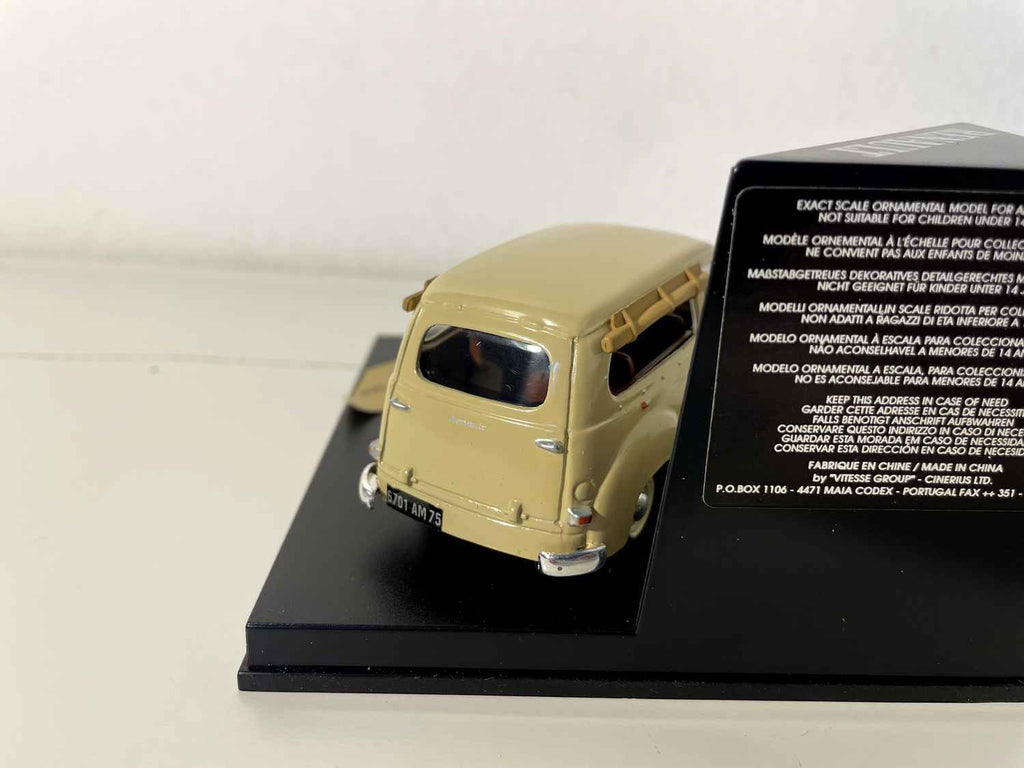 Renault Colorale Savane bege de 1950 (VITESSE referência 067A)