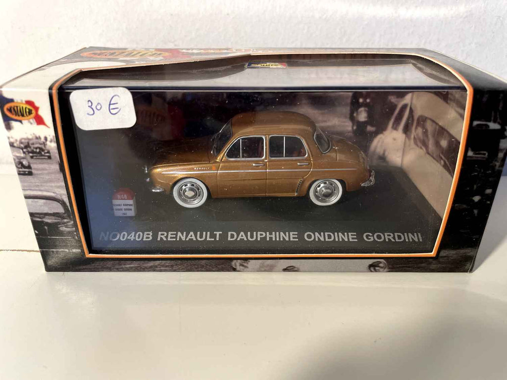Renault Dauphine Ondine Gordini braun (Nostalgie Referenz NO040B)