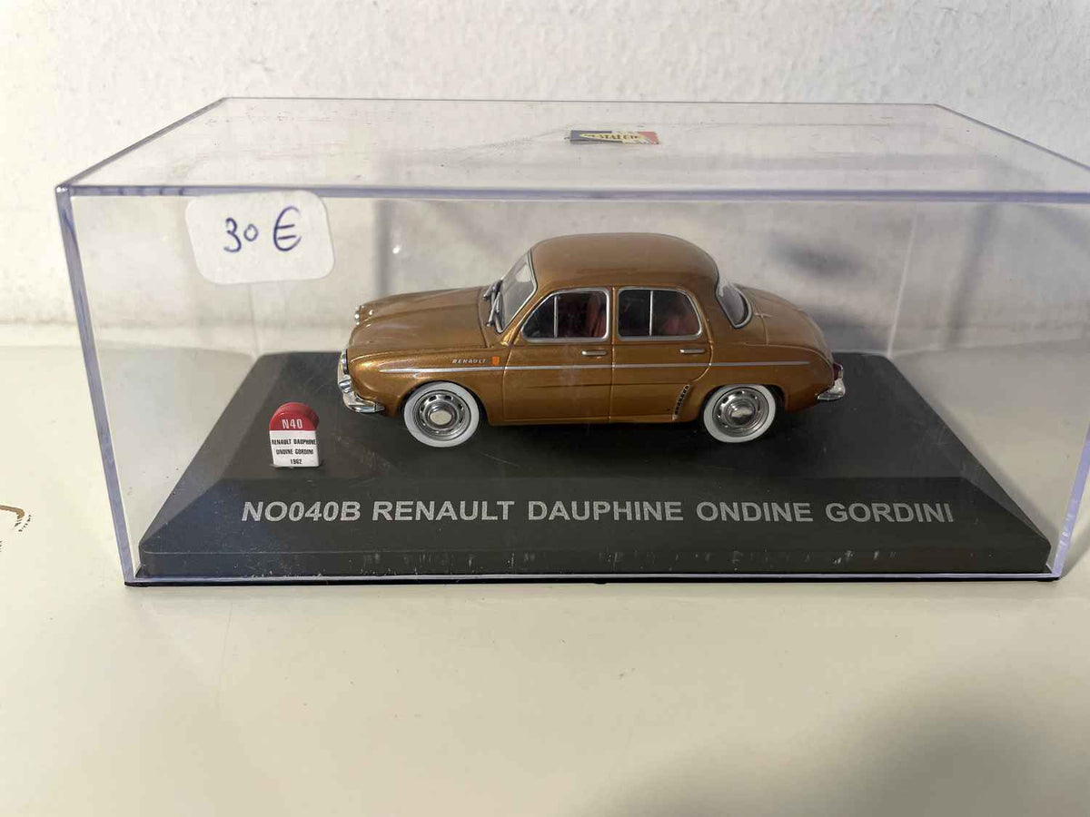 Renault Dauphine Ondine Gordini brązowa (Nostalgie nr NO040B)