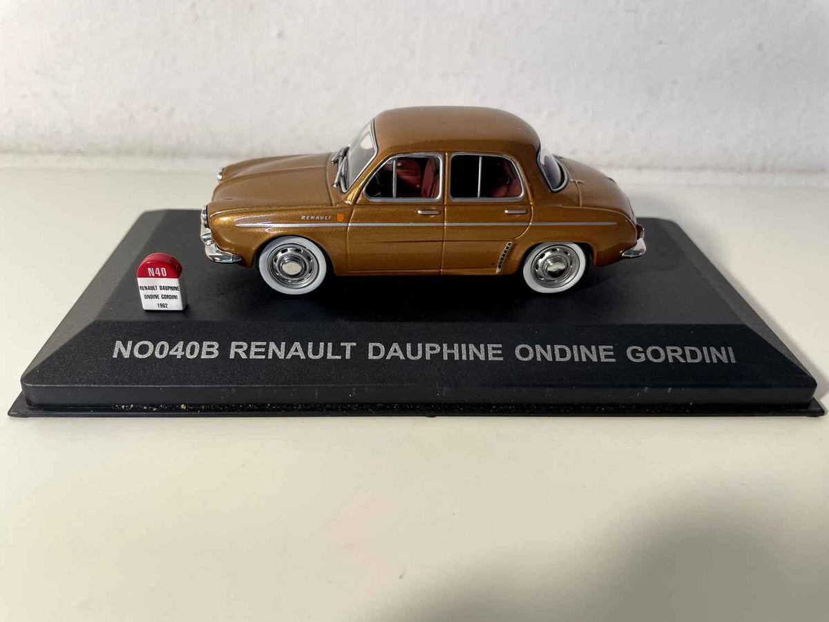 Renault Dauphine Ondine Gordini brązowa (Nostalgie nr NO040B)