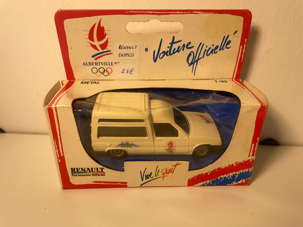 Renault Express beige très pâle? - Jeux Olympiques de 1992 à Albertville (boite N°1)