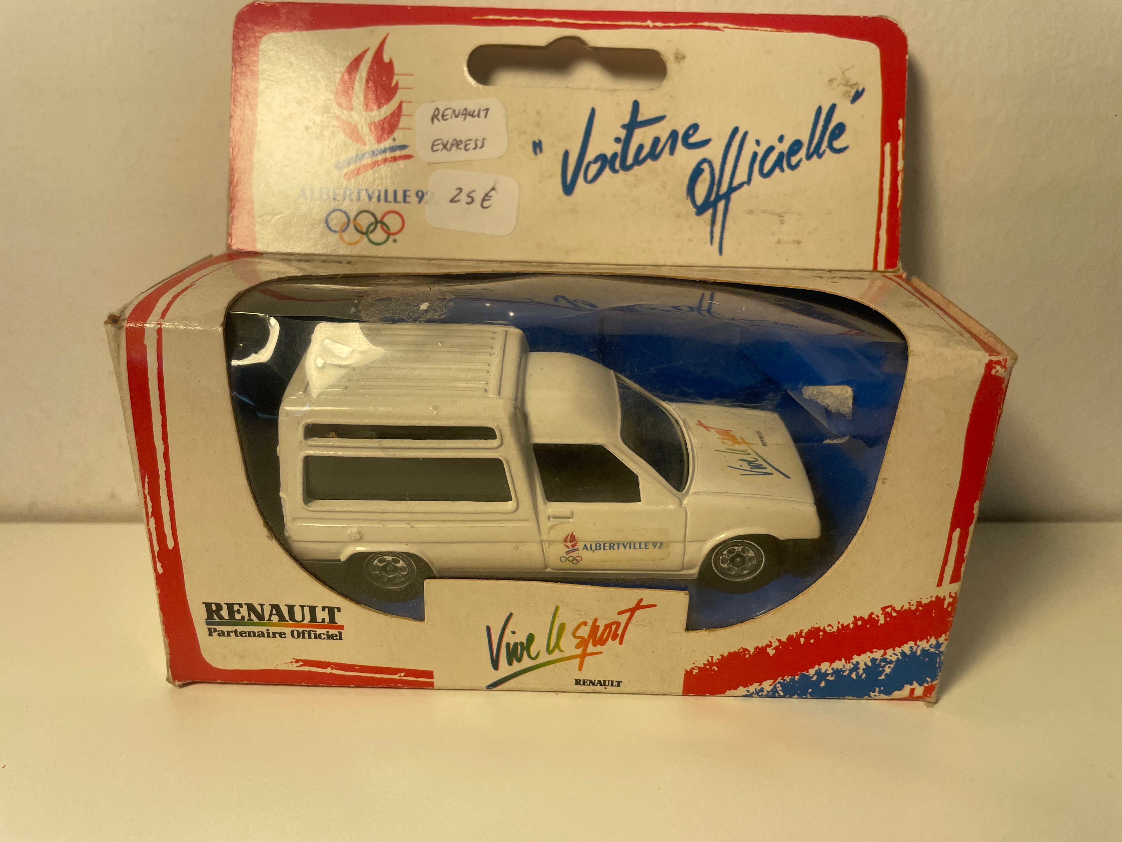 Renault Express Wit - Olympische Spelen 1992 in Albertville (Doos Nr. 2)