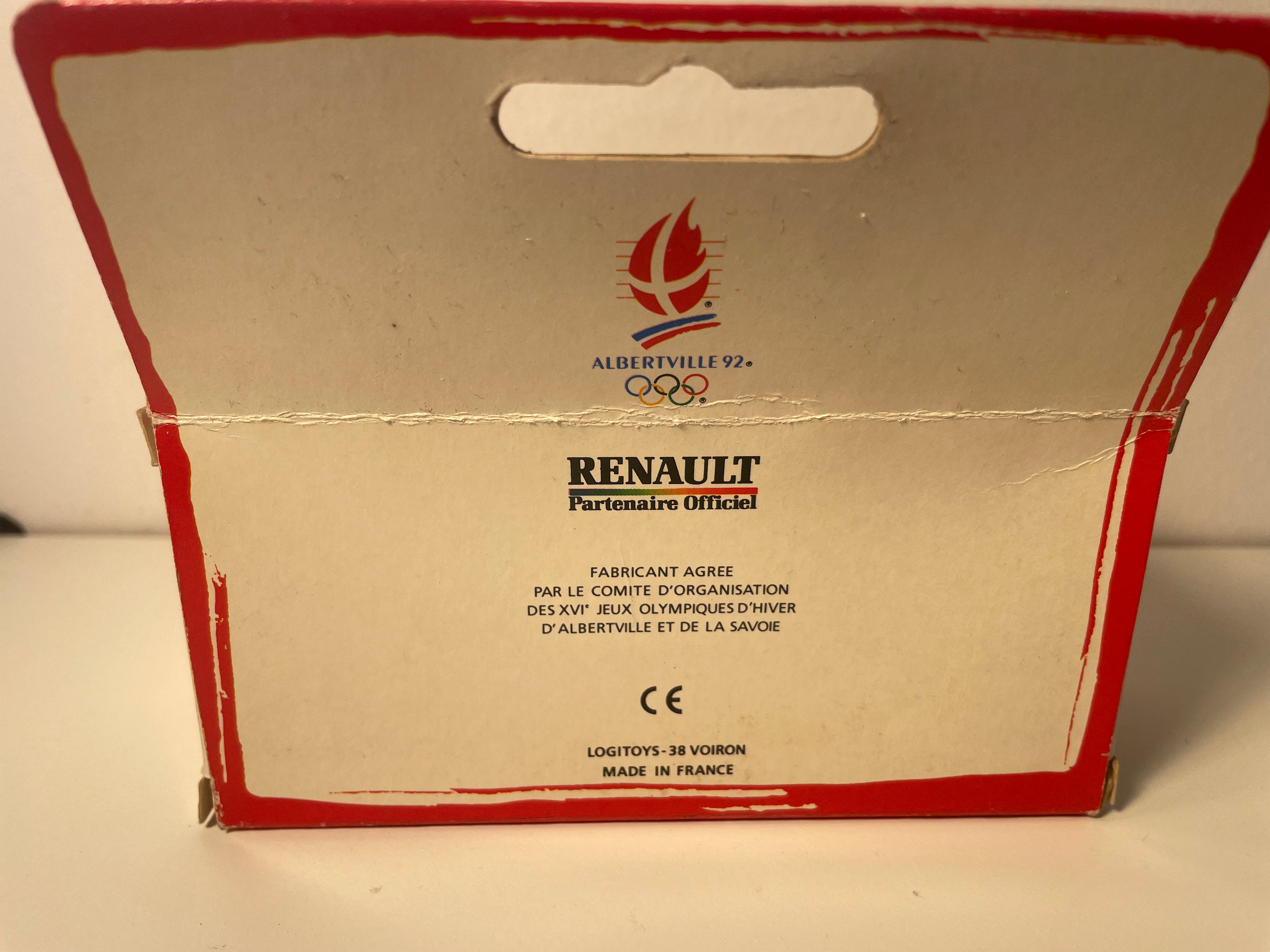 Renault Express Wit - Olympische Spelen 1992 in Albertville (Doos Nr. 2)