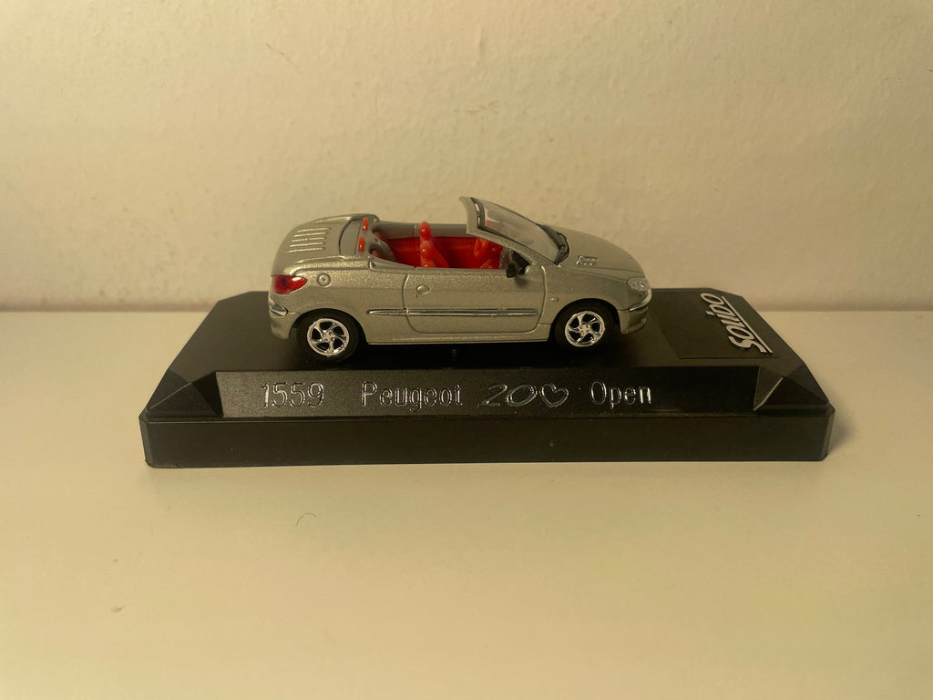 Peugeot 20 Coeur Open Grey - Solido Reference 1559