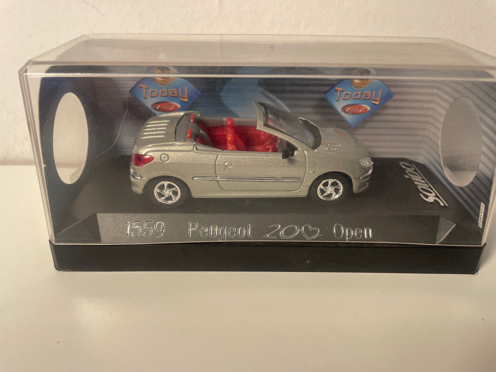 Peugeot 20 Coeur Open Grey - Solido Reference 1559