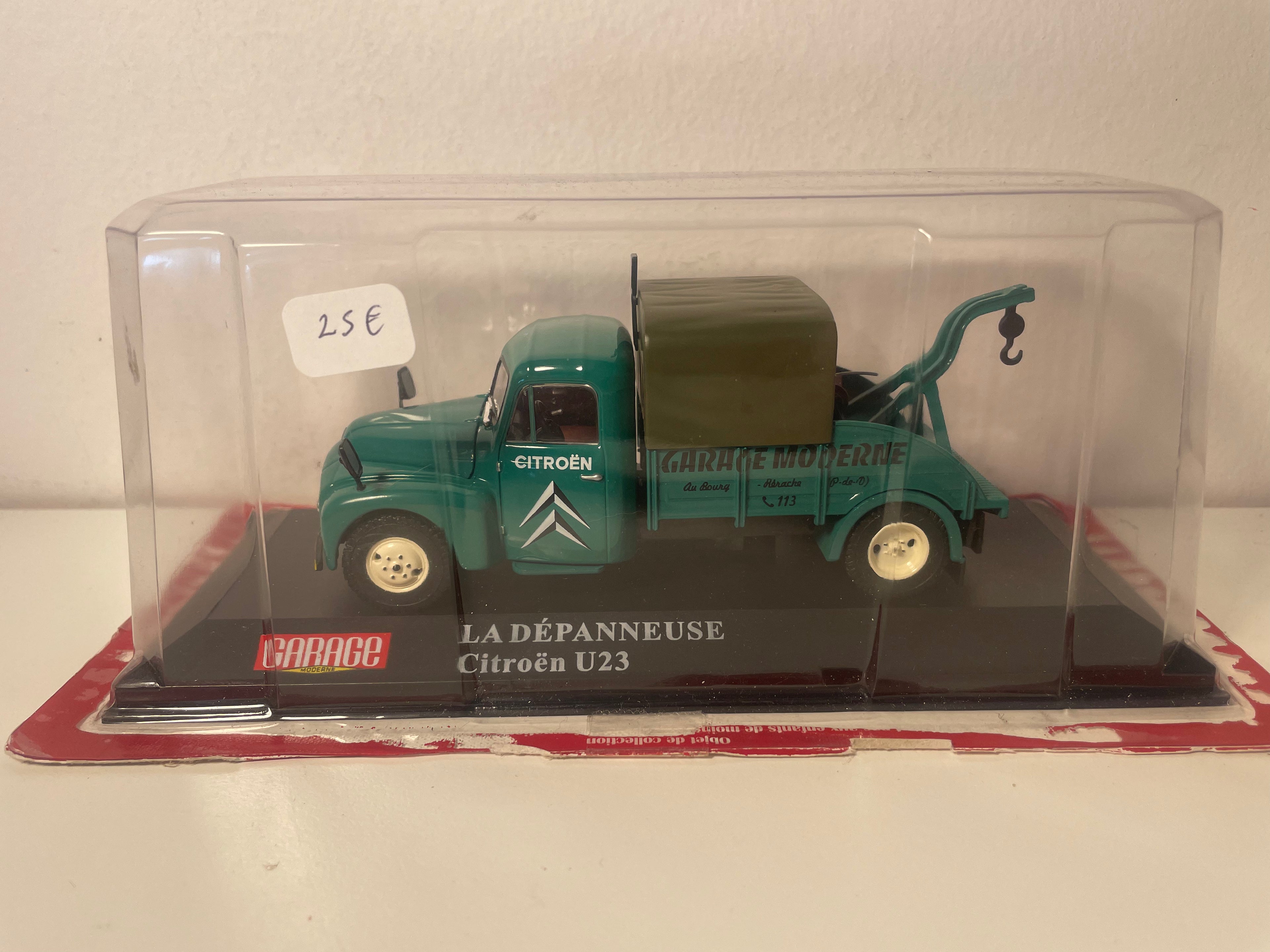 Citroën U23 Groene Sleepwagen (Moderne Garage Collectie) - Hachette