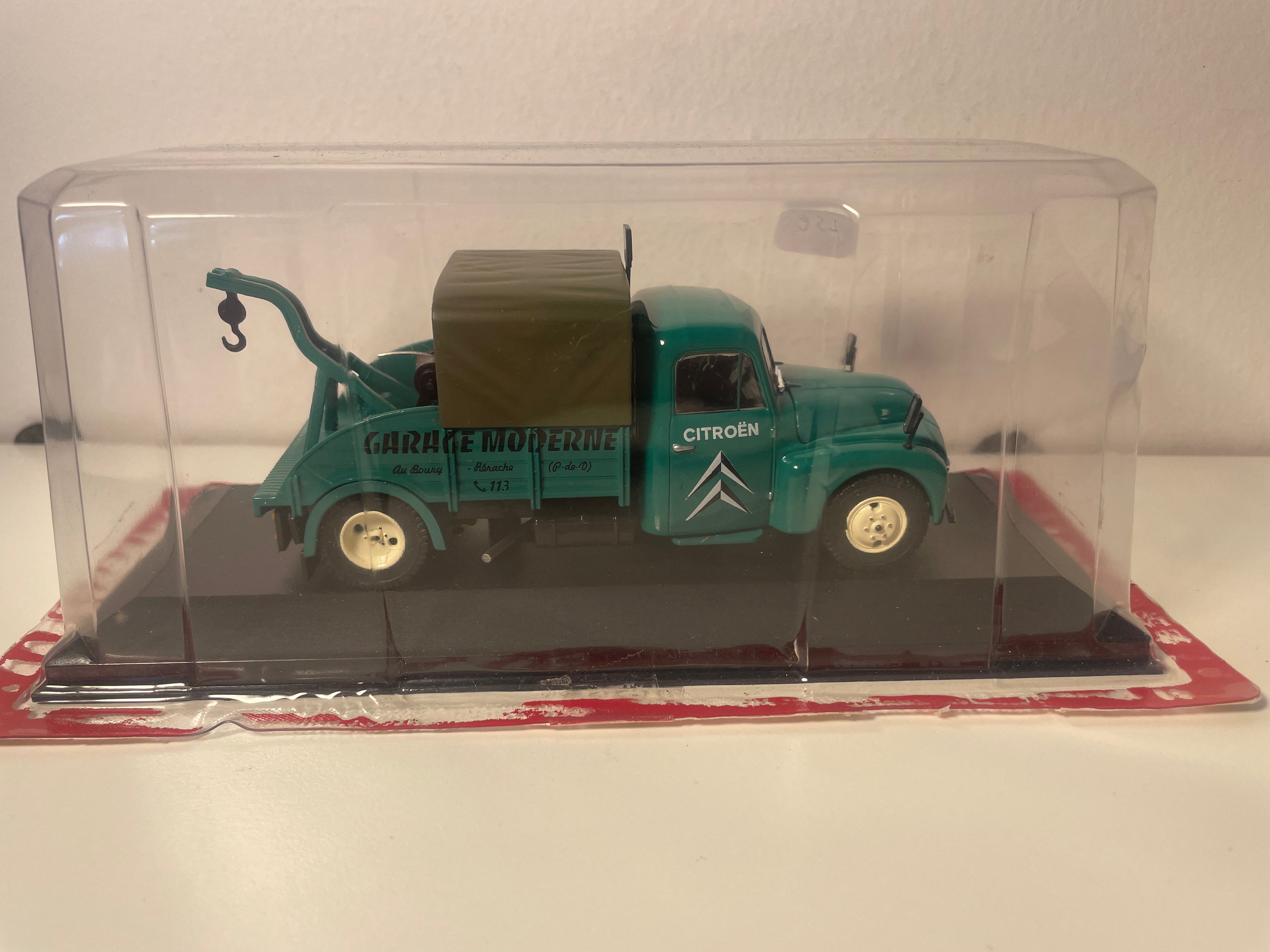 Citroën U23 Groene Sleepwagen (Moderne Garage Collectie) - Hachette