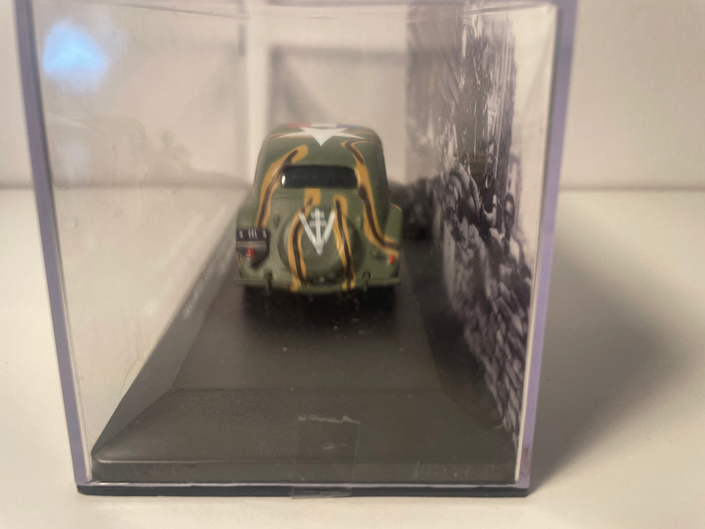 Citroën Traction Avant 11 BL Castanho e Verde - FFI Forças Francesas do Interior de 1944