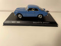 Alfa Romeo Sprint coupe niebieska z 1960 roku (kolekcja Détailcars)