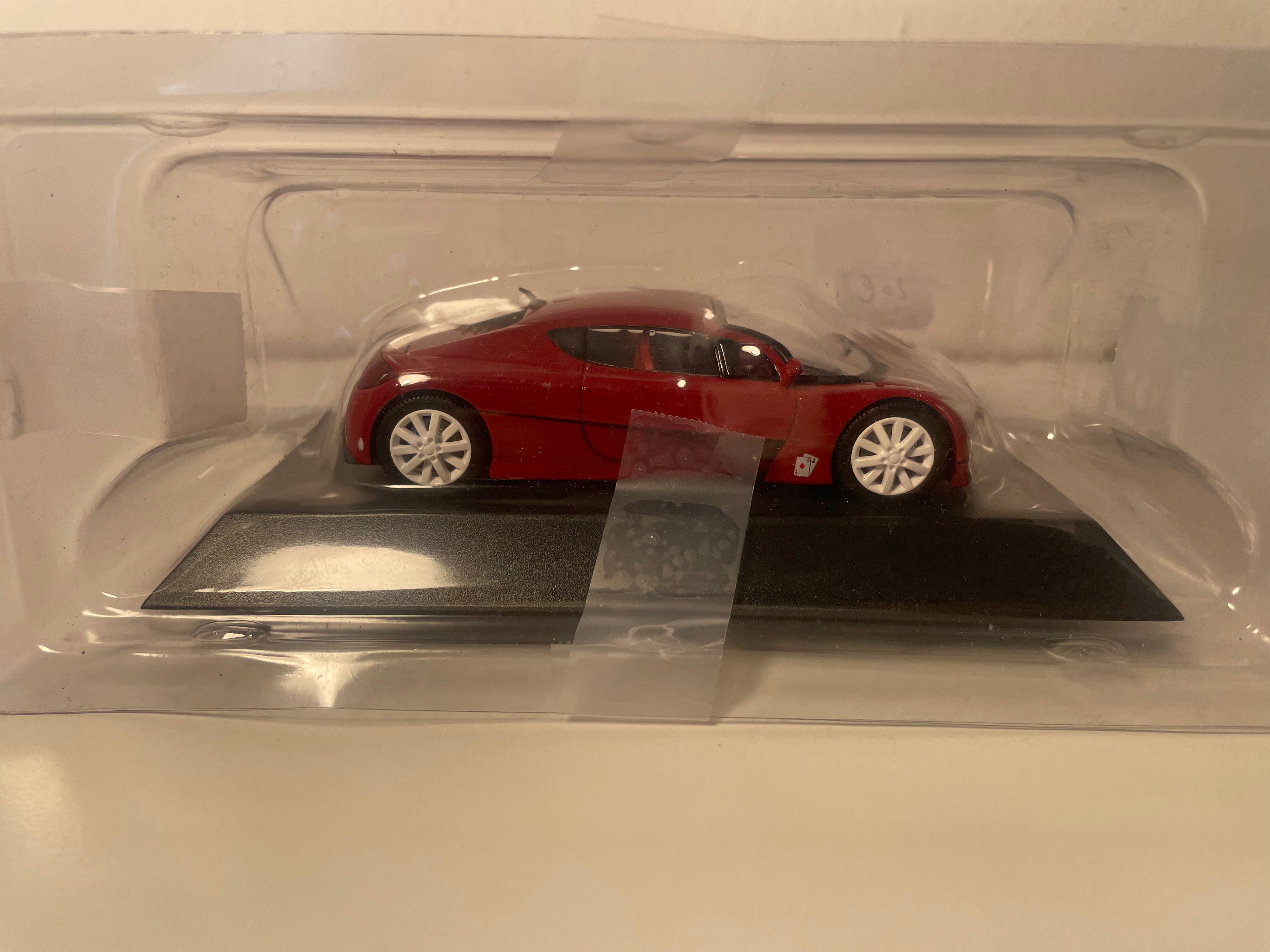 Peugeot RC Carreau - Carro Conceito Vermelho Escuro/Bordô (em Blister)