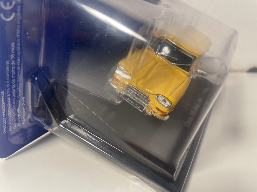 Citroën Ami 6 break jaune de 1968 - la Poste - PTT