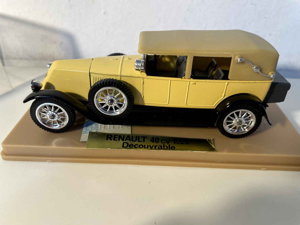 Renault 40 CV Découvrable marron claire de 1926 (Solido)