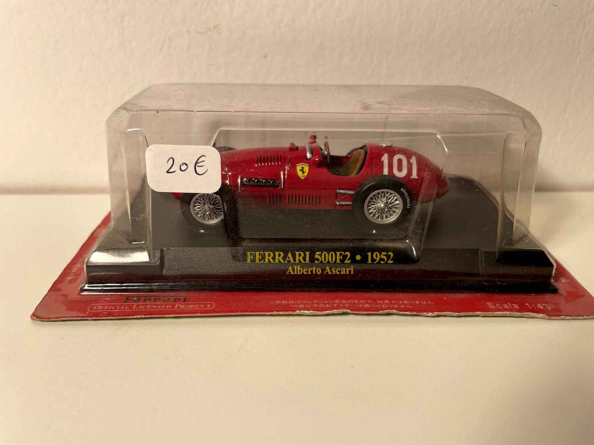 Ferrari 500F2 rood nummer 101 uit 1952 - Formule 1 (Altaya)