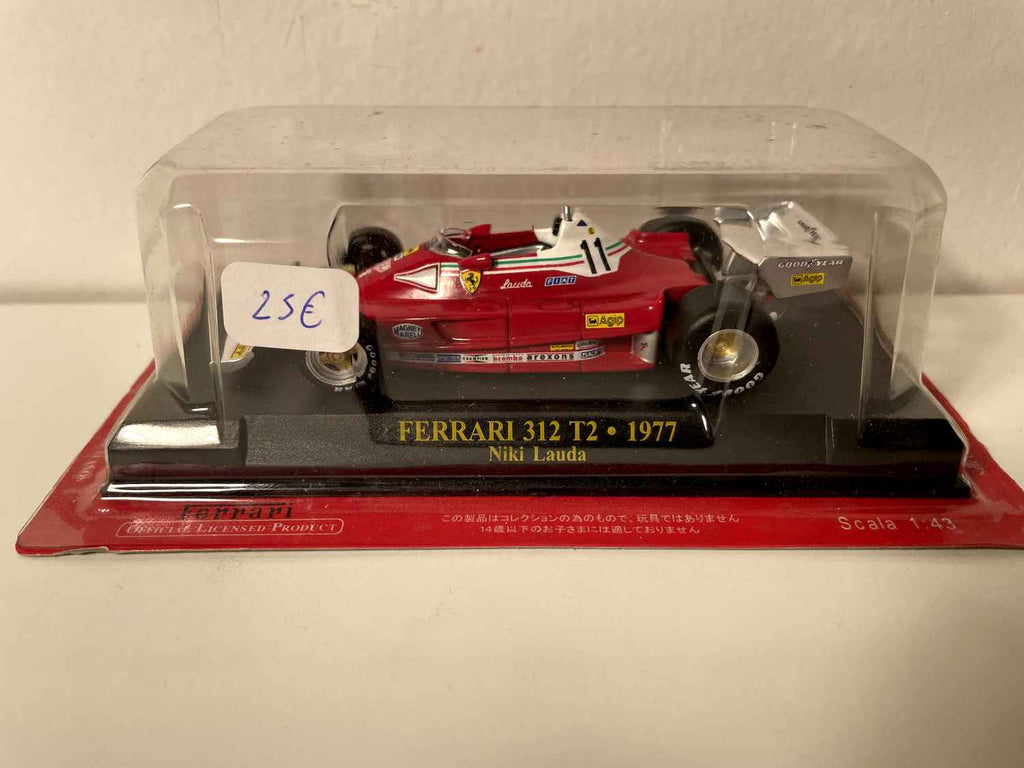 Ferrari 312 T2 rout nummer 11 vun 1977 - Formule 1 - Niki Lauda