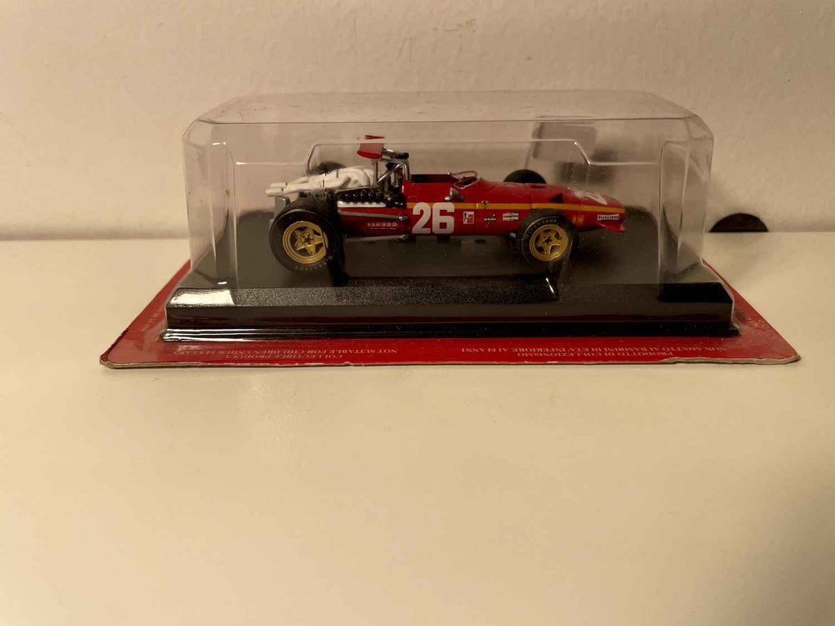 Ferrari 312 F1 rood nummer 26 uit 1968 - formule 1 (Altaya)