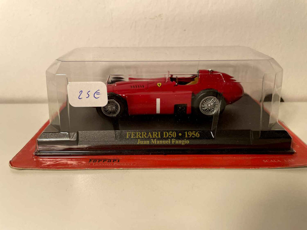 Ferrari D50 Rot Nummer 1 von 1956 - Formel 1 - Juan Manuel Fangio