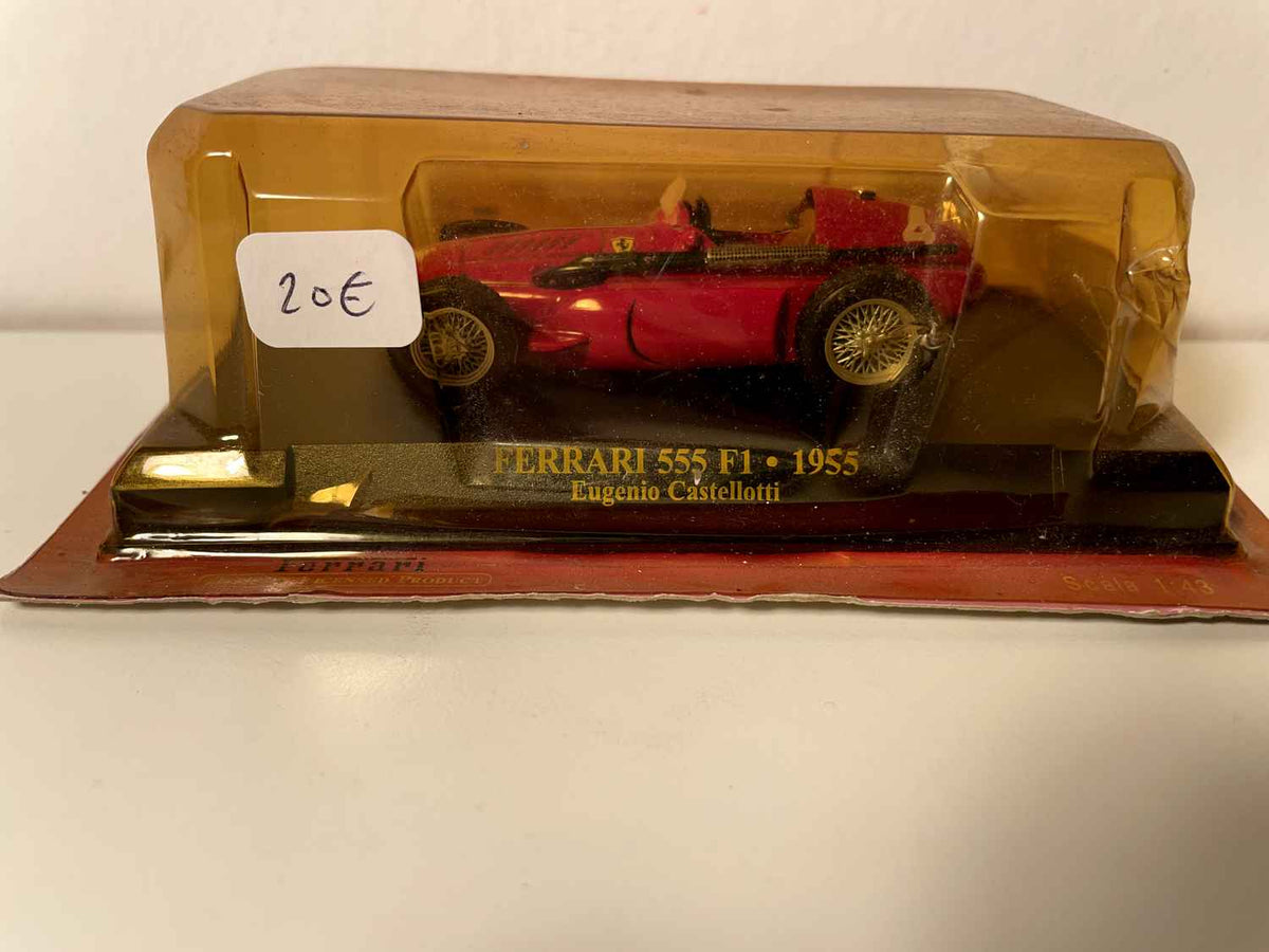 Ferrari 555 F1 rode nummer 4 uit 1955 - Formule 1 - Eugénio Castellotti